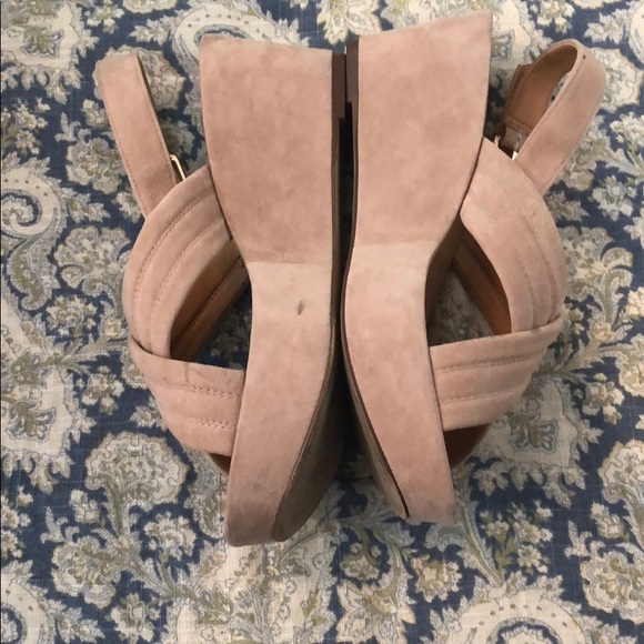 J. Crew Suede Wedge Sandal - Picture 3 of 7